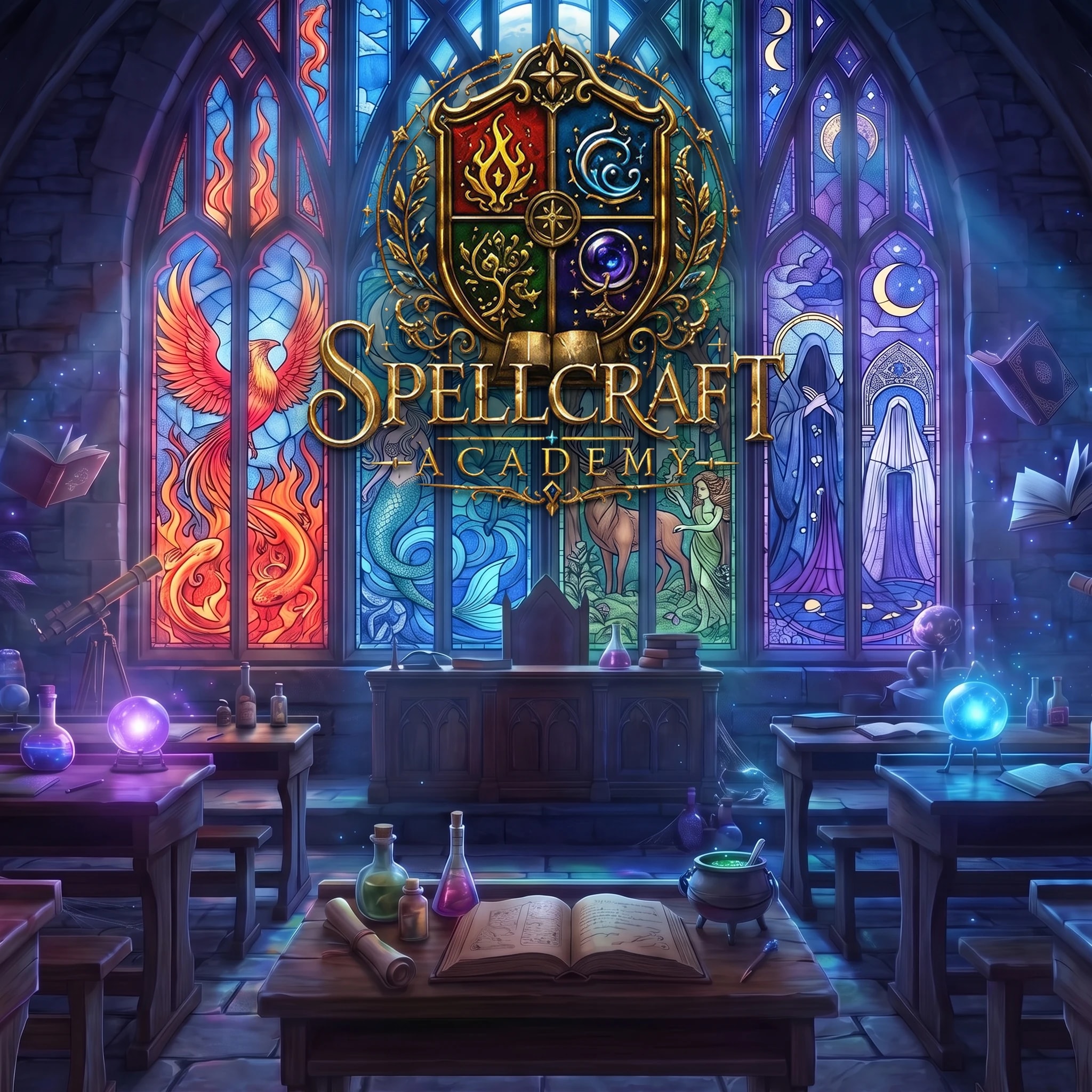 Spellcraft Academy key art