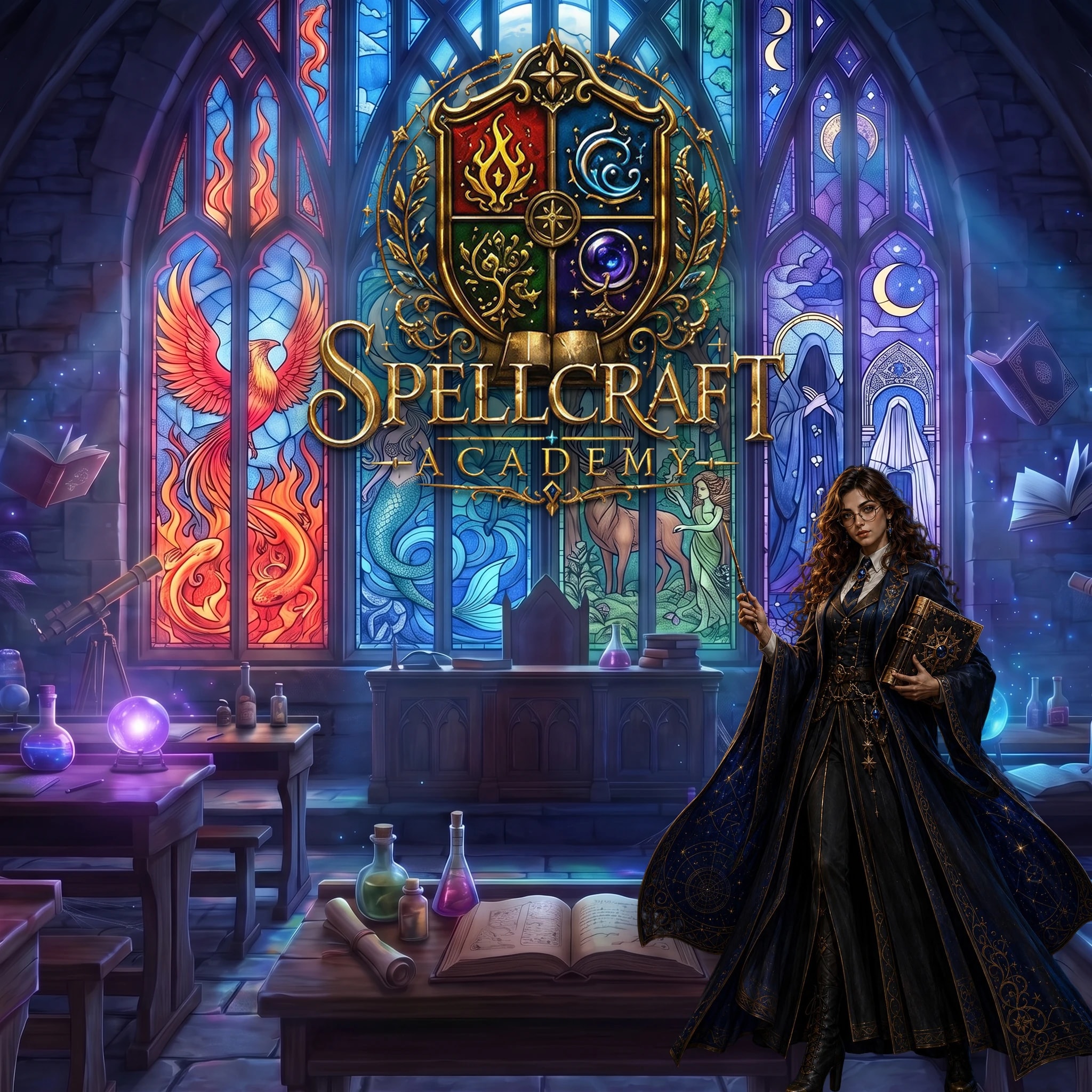 Spellcraft Academy splash screen