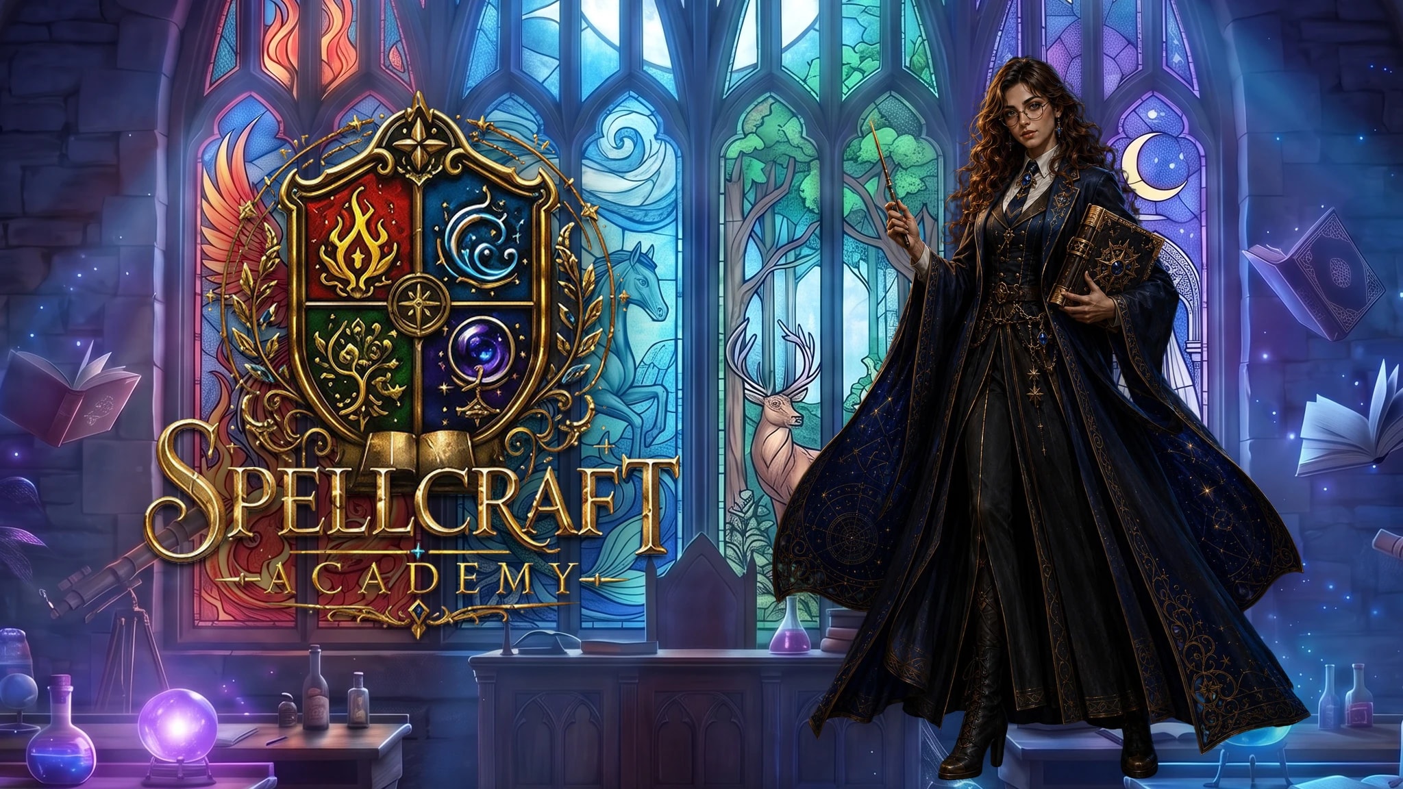 Spellcraft Academy splash screen